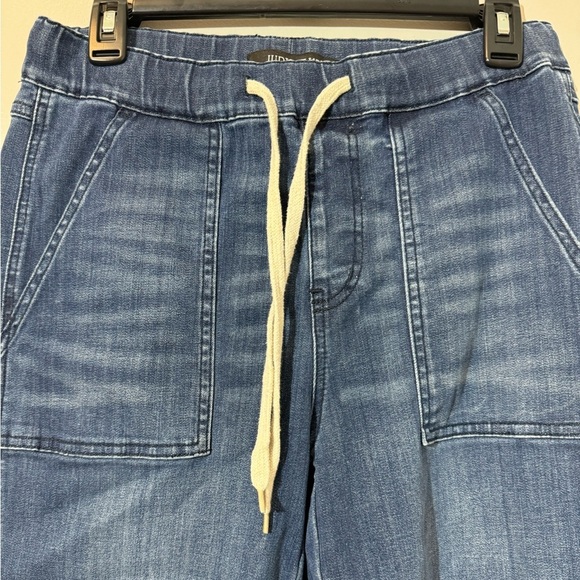 Judy Blue Drawstring Jogger Denim - Picture 2 of 4